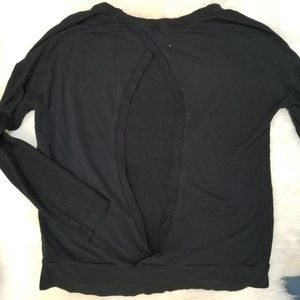 ALO YOGA Open Back Sweatshirt